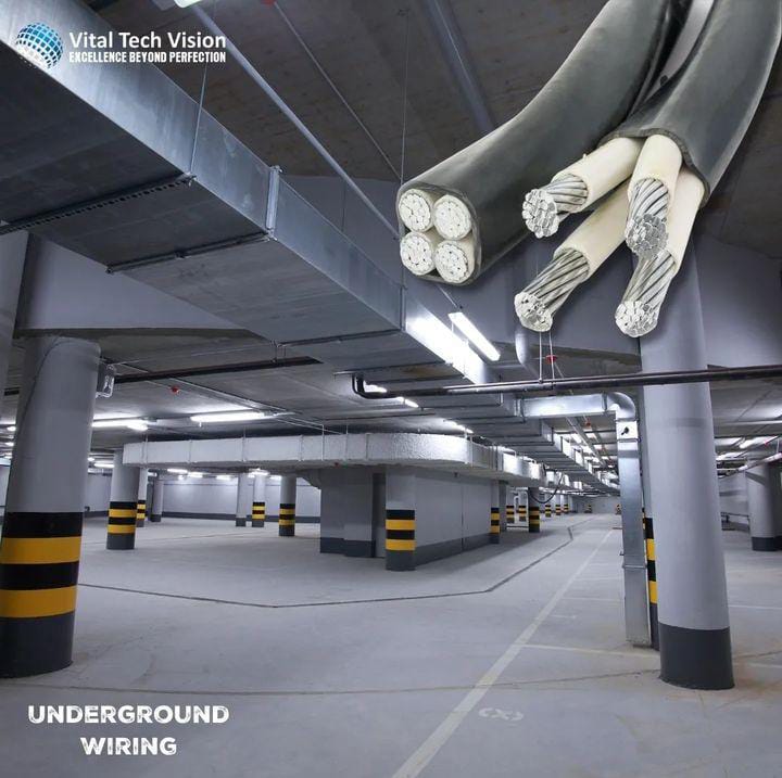 Underground wiring